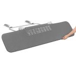LIONELO ZAŠTITNA OGRADA ZA KREVET LORA 105X45 CM - GREY STONE - Slika 7