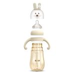 NENO MIO Rabbit 3u1 bočica za hranjenje 300 ml, Cream - Slika 6