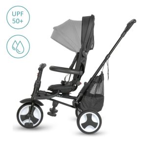 COCCOLLE SKLOPIVI TRICIKL SPECTRA PLUS PREMIUM - JET BLACK - Slika 9