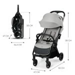Kinderkraft Sportska kolica Apino, Dove Grey - Slika 7