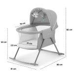 KREVETIĆ LOVI 3U1 KINDERKRAFT - BEIGE - Slika 8
