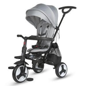 COCCOLLE SKLOPIVI TRICIKL SPECTRA PLUS PREMIUM - NEUTRAL GREY - Slika 10