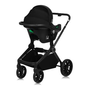 Lionelo dječja kolica Mika Plus 3u1, Black Onyx - Slika 9