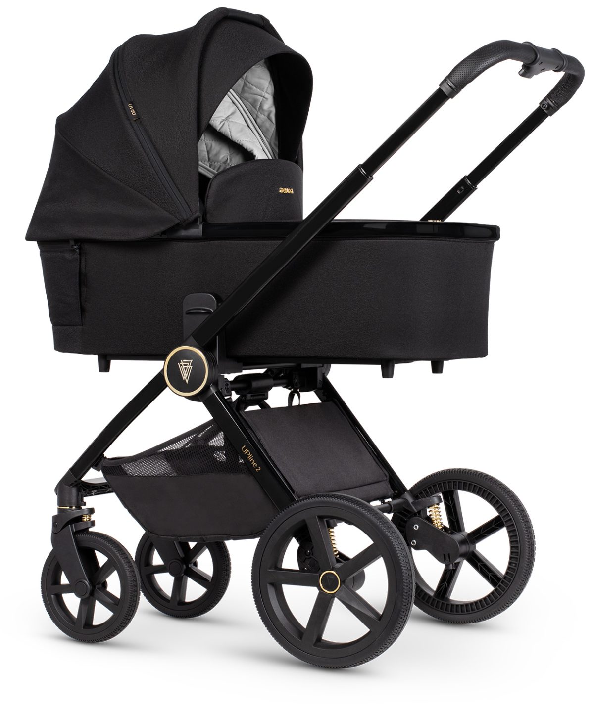 VENICCI UPLINE 2 dječja kolica 2u1 set - BLACK - Slika 1