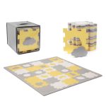 PUZZLE KINDERKRAFT LUNO OBLICI - ŽUTE