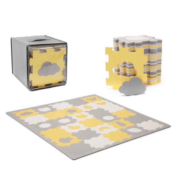 PUZZLE KINDERKRAFT LUNO OBLICI - ŽUTE
