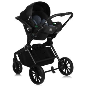 Lionelo dječja kolica Mika Plus 3u1, Black Onyx - Slika 10