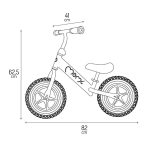 MoMi FLEET balans bicikl, gray - Slika 10