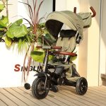 QPLAY RITO DELUXE SKLOPIVI TRICIKL - OLIVE GREEN - Slika 10