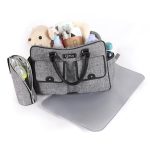 TORBA ZA KOLICA QPLAY SYLVIE - GRAY - Slika 4