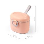 BABYONO SPREMNIK ZA MLIJEKO U PRAHU S MJERICOM - BOJA BRESKVE - Slika 2