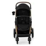 KINDERKRAFT KOLICA MOOV 2 3U1 MINK PRO - PURE BLACK - Slika 6