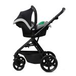 Kinderkraft autosjedalica Mink PRO i- Size s MINK FX bazom 0-13 kg (40-75 cm), Grey - Slika 3