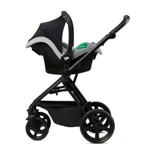 Kinderkraft autosjedalica Mink PRO i- Size s MINK FX bazom 0-13 kg (40-75 cm), Grey - Slika 3