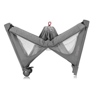 Lionelo Jasmin putni krevetić Easy Fold, Grey Stone - Slika 12