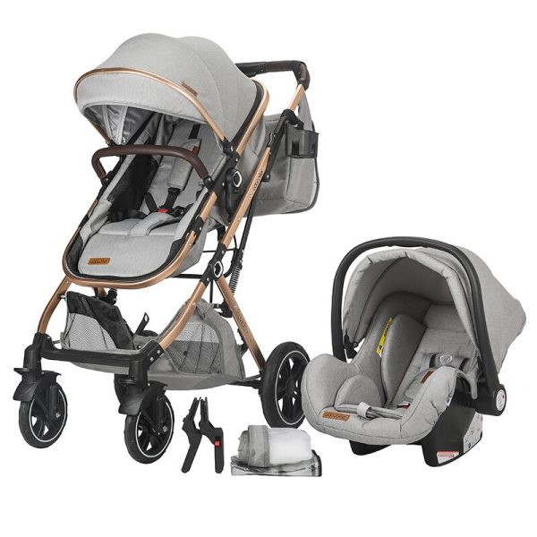 COCCOLLE RAVELLO 3U1 KOLICA - MOONLIT GREY