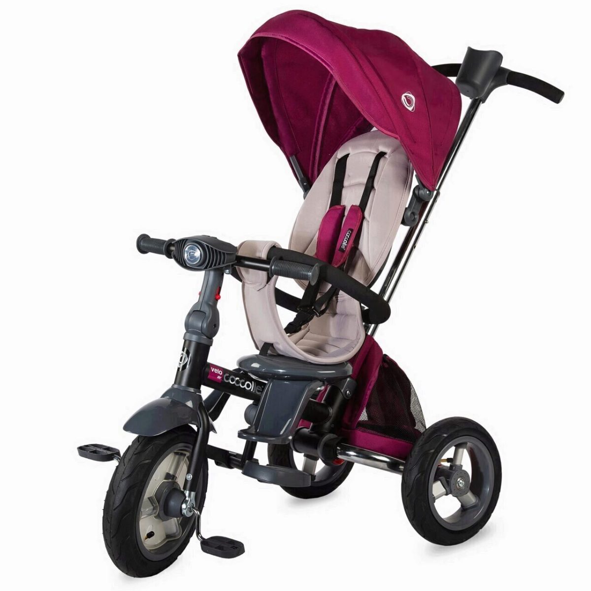 TRICIKL 4U1 COCCOLLE VELO AIR - LJUBIČASTI - Slika 1