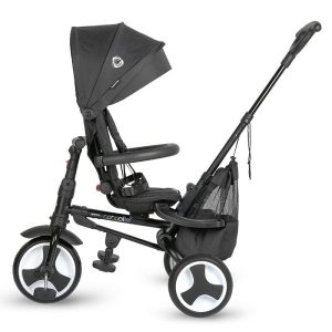 COCCOLLE SKLOPIVI TRICIKL SPECTRA PLUS PREMIUM - JET BLACK - Slika 13