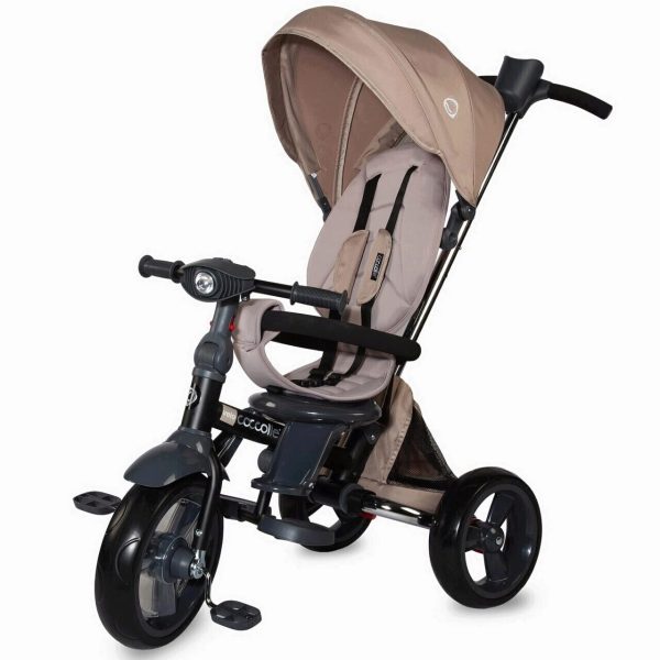 TRICIKL 4U1 COCCOLLE VELO - BEŽ
