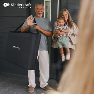 Kinderkraft Putni krevetić Moon Dream, Black - Slika 14