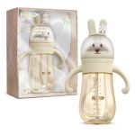 NENO MIO Rabbit 3u1 bočica za hranjenje 300 ml, Cream