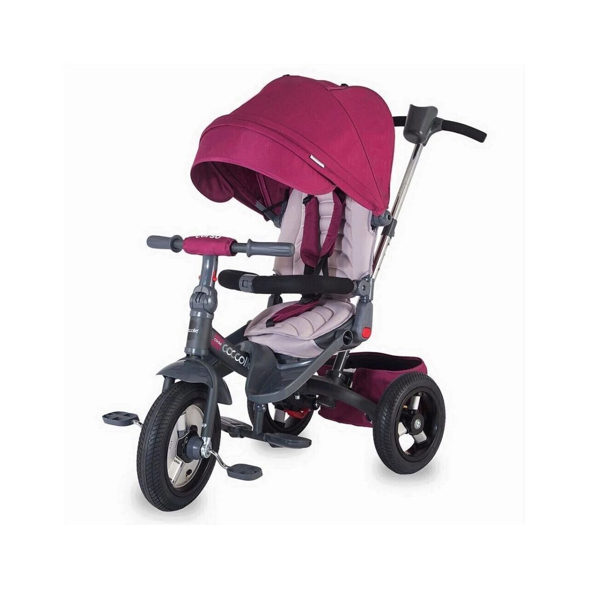 TRICIKL COCCOLLE CORSO - VIOLET - Slika 1