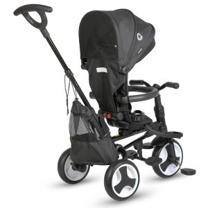COCCOLLE SKLOPIVI TRICIKL SPECTRA PLUS PREMIUM - JET BLACK - Slika 15