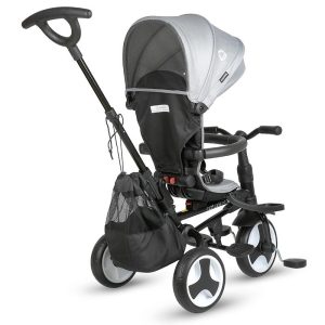 COCCOLLE SKLOPIVI TRICIKL SPECTRA PLUS PREMIUM - NEUTRAL GREY - Slika 15