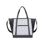 TORBA BABYONO UNIQUE - CRNA S UZORKOM