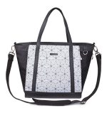 TORBA BABYONO UNIQUE - CRNA S UZORKOM - Slika 3