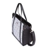 TORBA BABYONO UNIQUE - CRNA S UZORKOM - Slika 4
