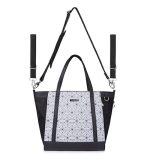TORBA BABYONO UNIQUE - CRNA S UZORKOM - Slika 2