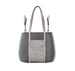 TORBA BABYONO BASIC SO DYNAMIC - SIVA S UZORKOM - Slika 4