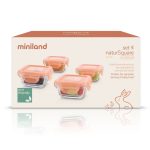 MINILAND SET 4 POSUDE NATURSQUARE - BUNNY - Slika 4
