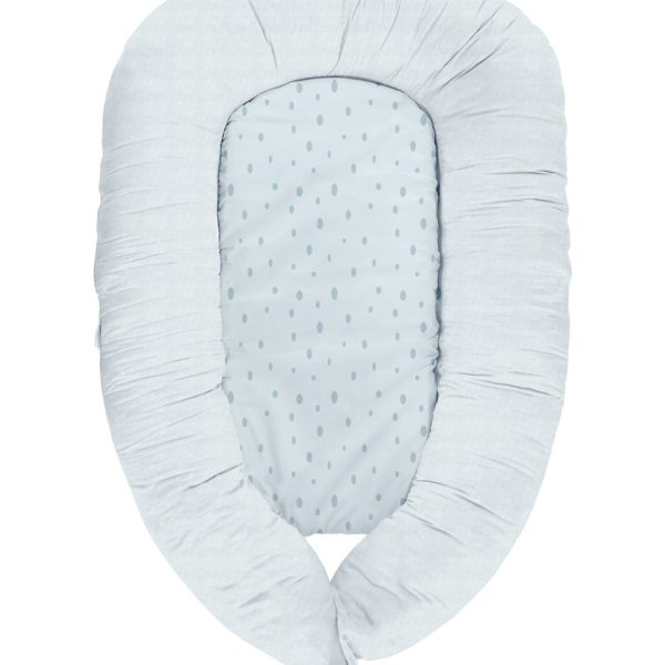 KIKKA BOO GNIJEZDO OD MEMORIJSKE PJENE 3U1 - DOTS BLUE