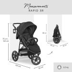 HAUCK KOLICA RAPID 3R BLACK - Slika 15