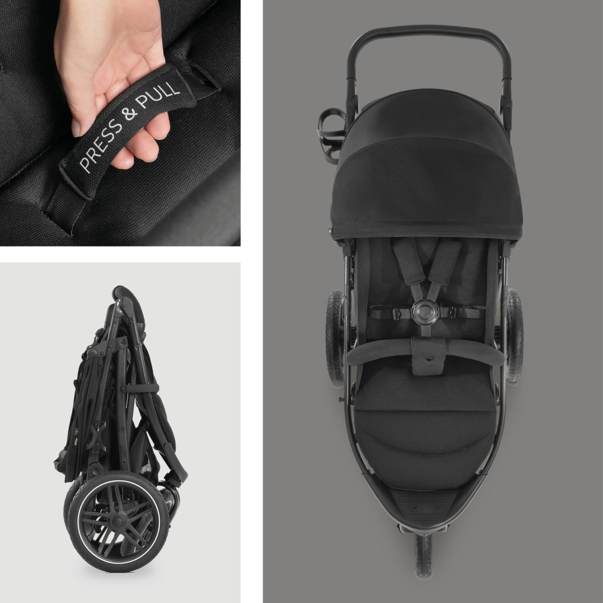 HAUCK KOLICA RAPID 3R BLACK - Slika 23