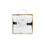 INTERBABY DVOSTRANA DEKICA 80X100CM STARS LIGHT BEIGE - Slika 6