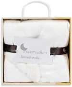 INTERBABY DVOSTRANA DEKICA 80X100CM STARS LIGHT BEIGE