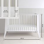 WOODIES KREVETIĆ SLIM COT WHITE - Slika 2
