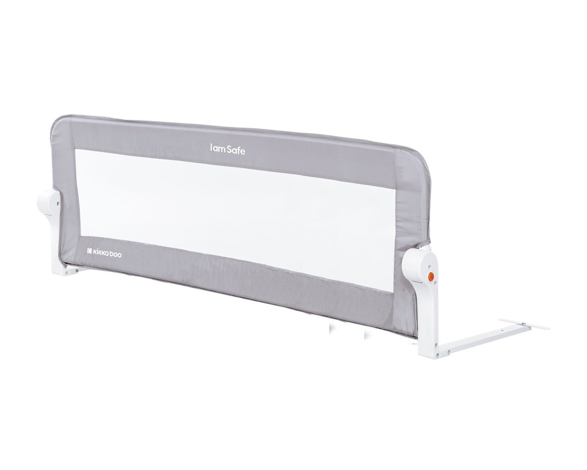 KIKKA BOO ZAŠTITNA OGRADICA I AM SAFE 120 CM GREY - Slika 1