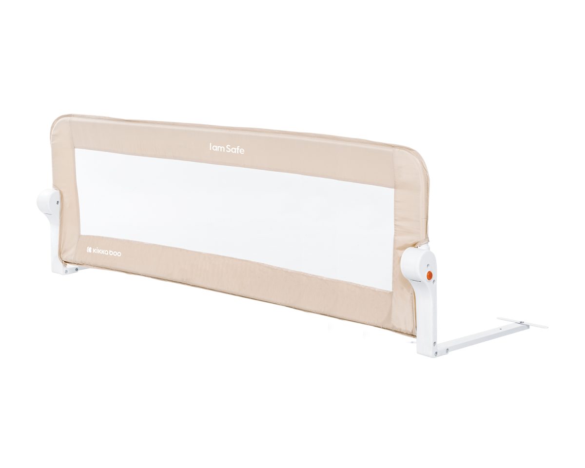 KIKKA BOO ZAŠTITNA OGRADICA I AM SAFE 120 CM BEIGE - Slika 1