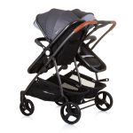 CHIPOLINO DJEČJA KOLICA ZA BLIZANCE ILI DVOJE DJECE DUO SMART - SILVER GREY - Slika 8
