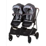 CHIPOLINO DJEČJA KOLICA ZA BLIZANCE ILI DVOJE DJECE DUO SMART - SILVER GREY - Slika 5