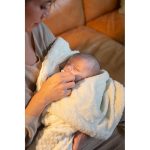 INTERBABY DVOSTRANA DEKICA 80X110 CM BUBBLE BABY - BEŽ - Slika 3