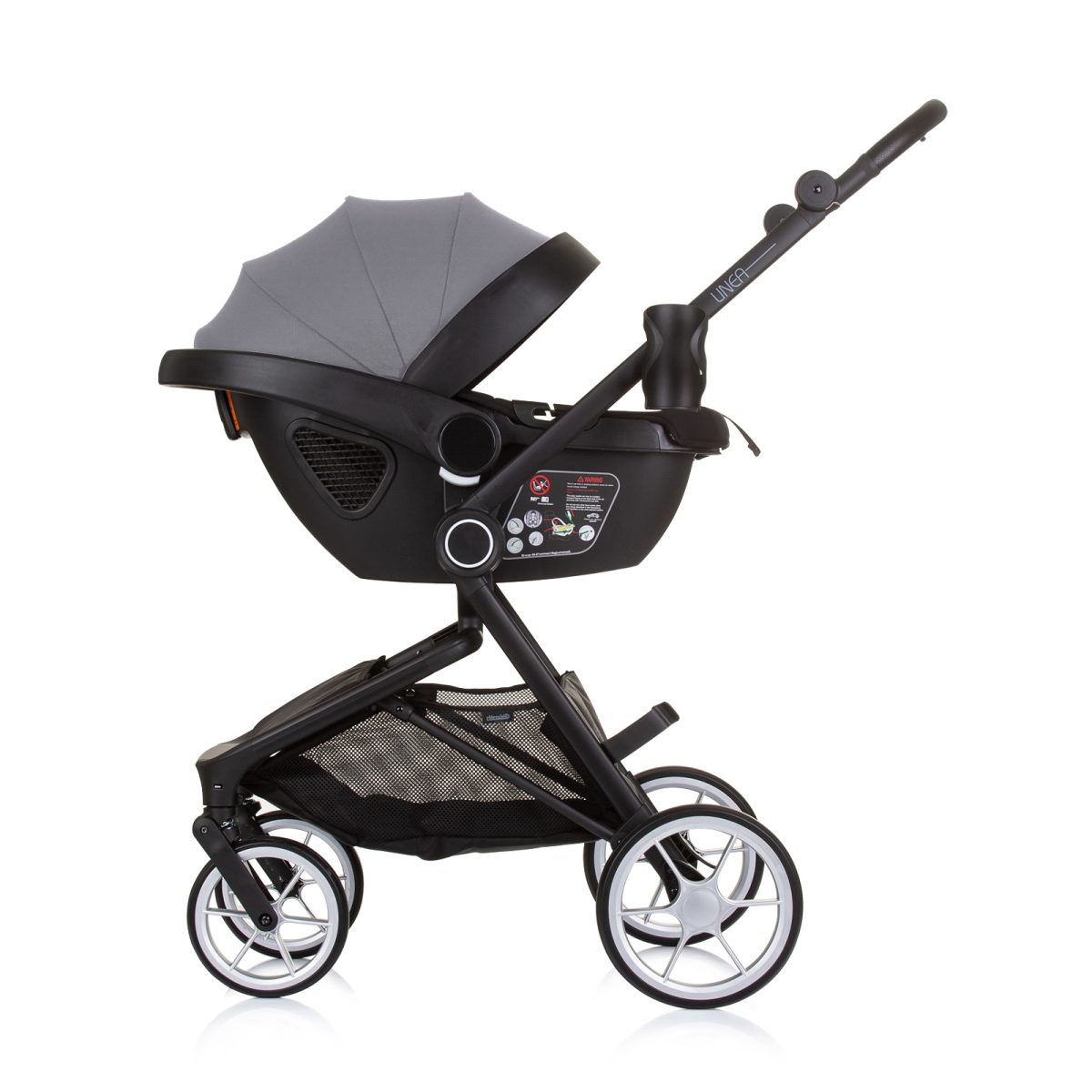 CHIPOLINO KOLICA LINEA - ASH GREY - Slika 14