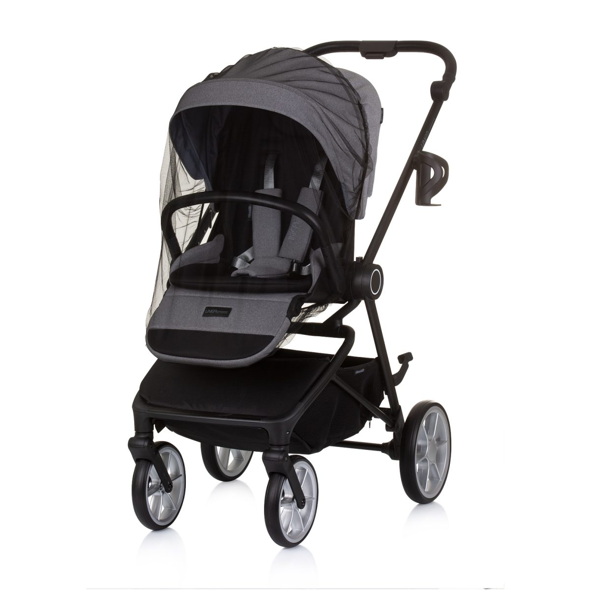 CHIPOLINO KOLICA LINEA - ASH GREY - Slika 8
