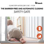Hauck zaštitna ograda Clear Step 2 Set (75 - 80 cm) + 9 cm produžetak Bijela - Slika 10