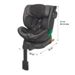 COCCOLLE MAGO I-SIZE AUTOSJEDALICA 0-36 KG ( 40-150 CM ) - JET BLACK - Slika 5