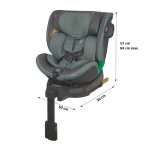 COCCOLLE MAGO I-SIZE AUTOSJEDALICA 0-36 KG ( 40-150 CM ) - GREENSTONE - Slika 3